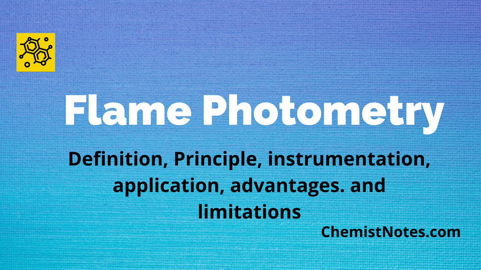 Flame photometry Principle, Instrumentation, and Reliable 5