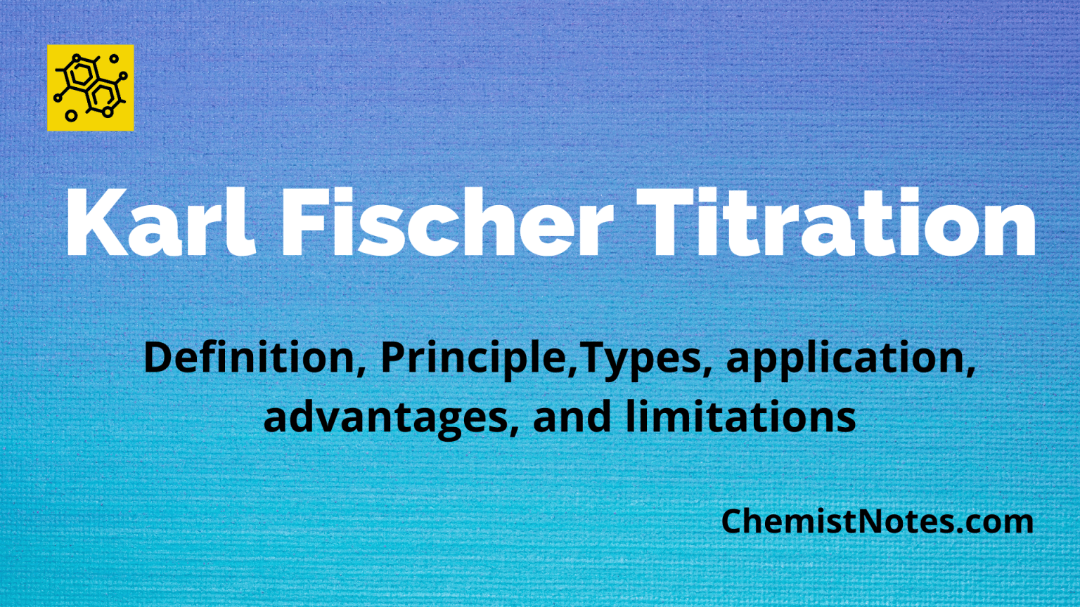 limitations of titration experiments