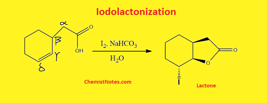 iodolactonization