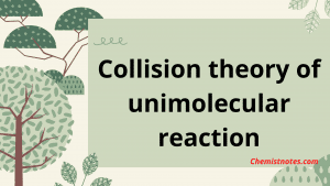 unimolecular reaction