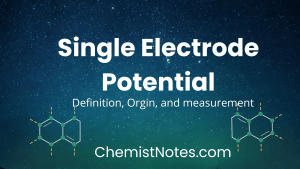 define single electrode potential