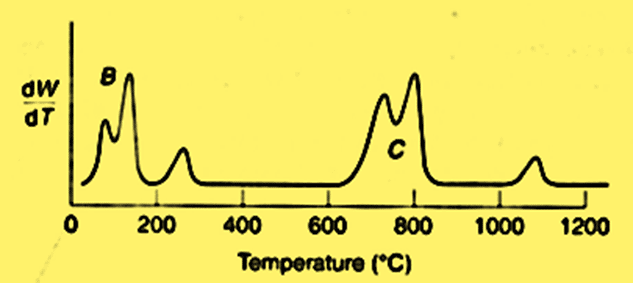 DTG curve