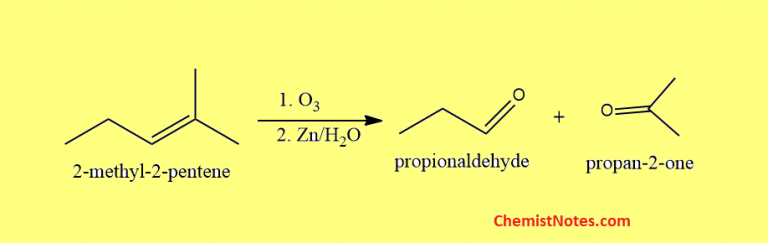 Ozonolysis Of Alkenes And Alkynes: Mechanism, Examples - Chemistry Notes