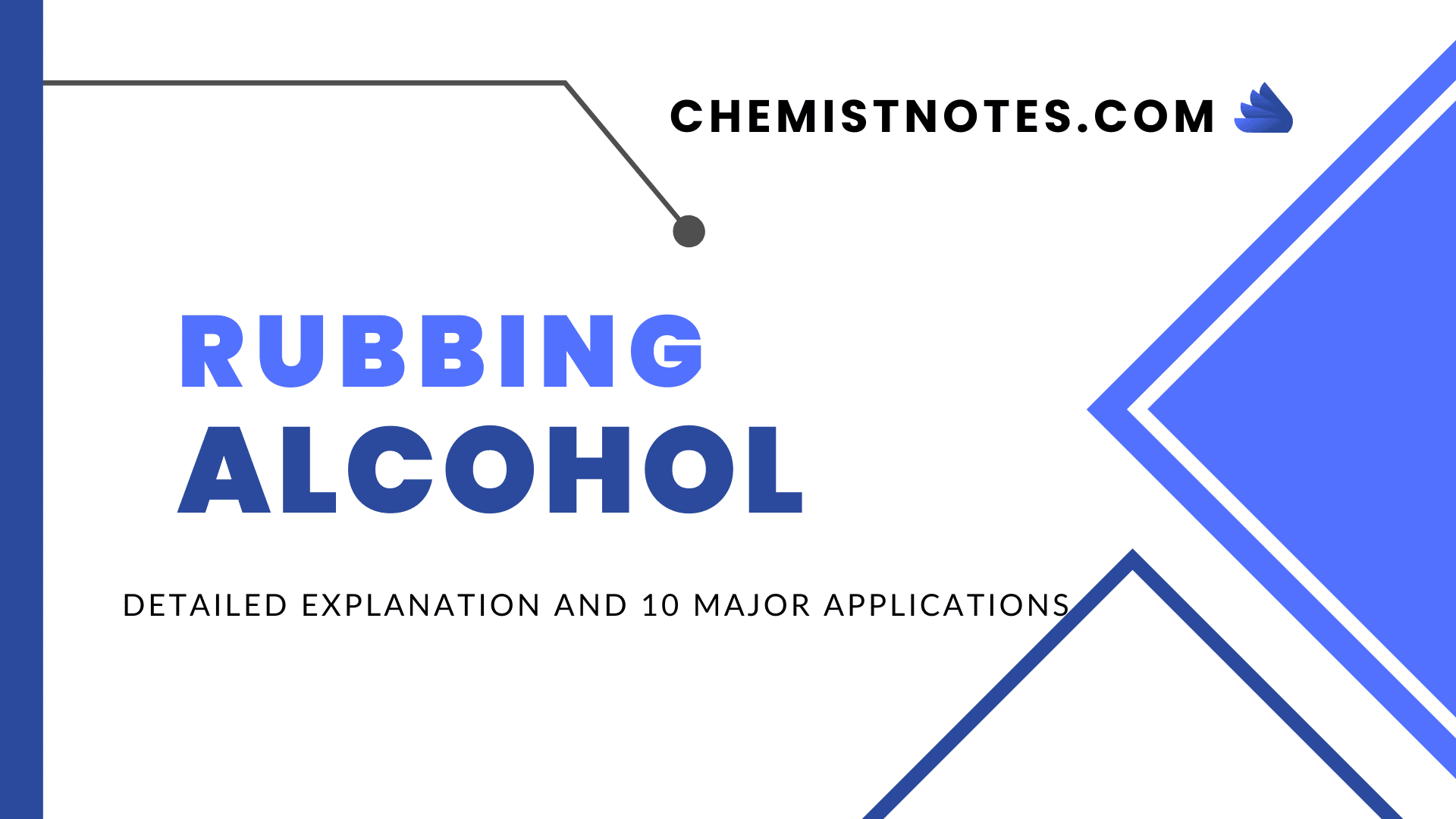 Rubbing alcohol Detailed Explanation and 10 Major Applications