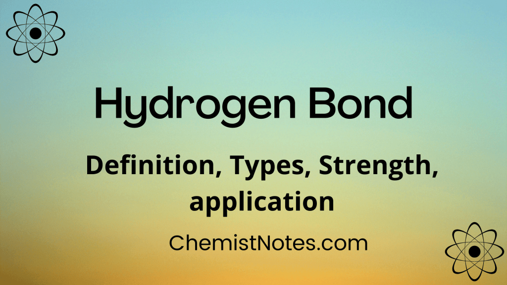 what is a hydrogen bond