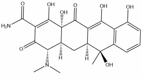 Tetracycline structure