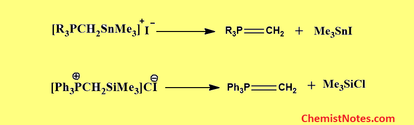 phosphorus ylide formation