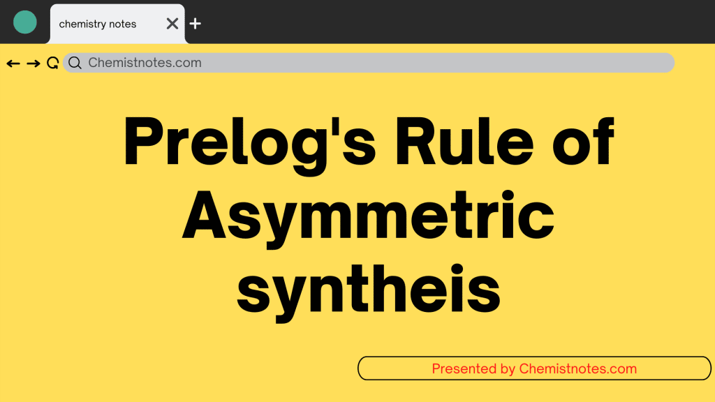 Prelog's Rule