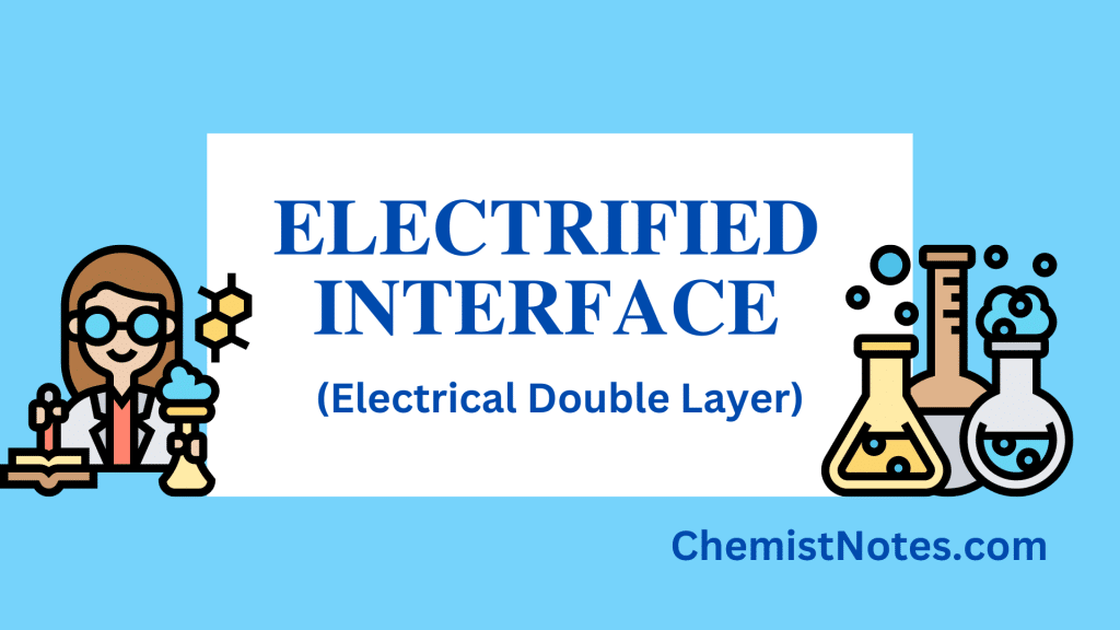 Electrical double layer Electrified interface