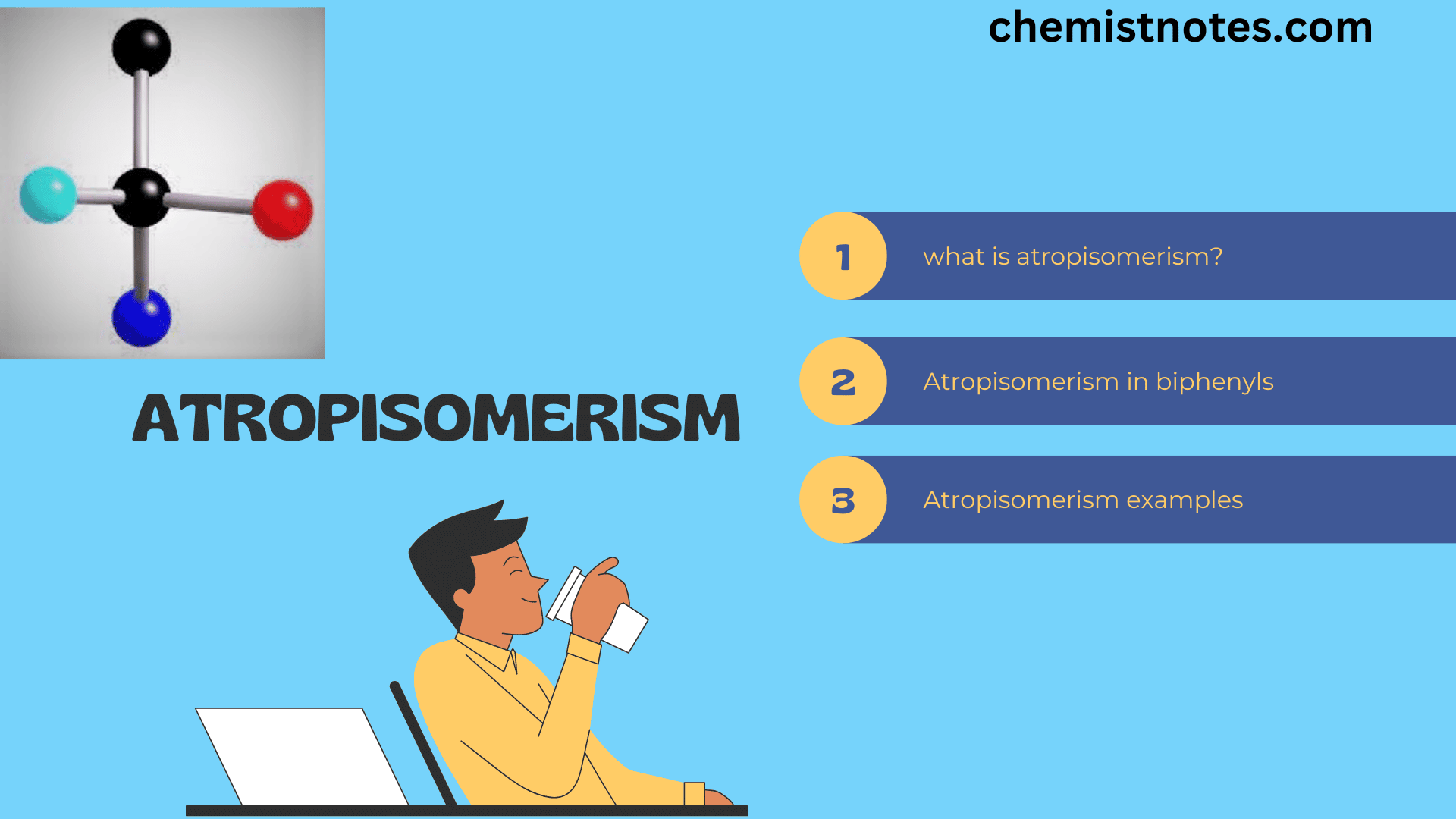 Atropisomerism In Organic Chemistry Chemistry Notes atropisomerism-in-organic-chemistry-chemistry-notes