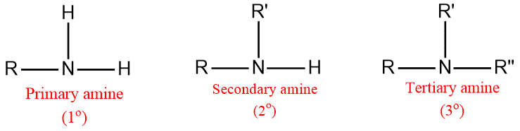 Classification of amine