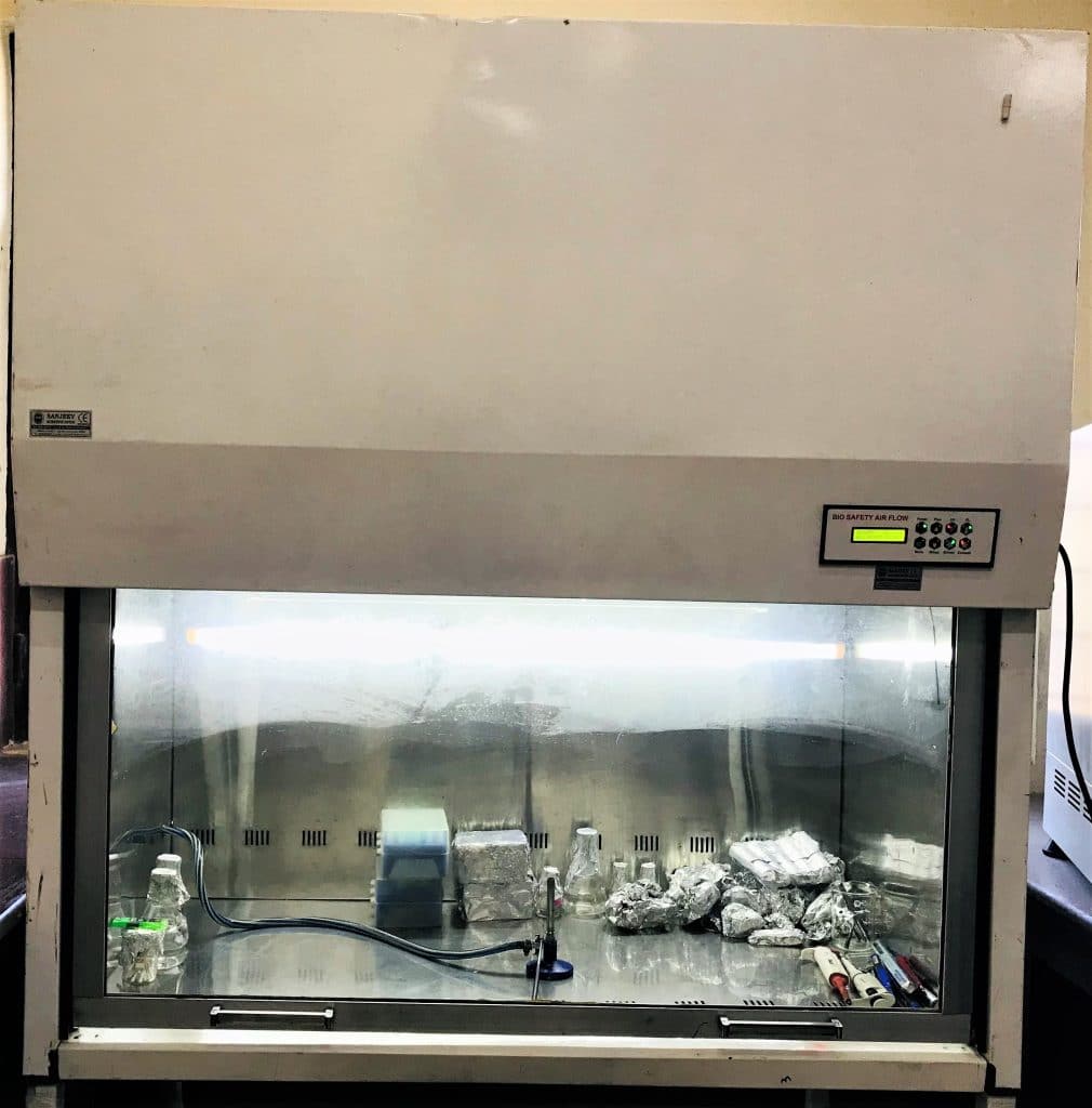 Biosafety laminar hood