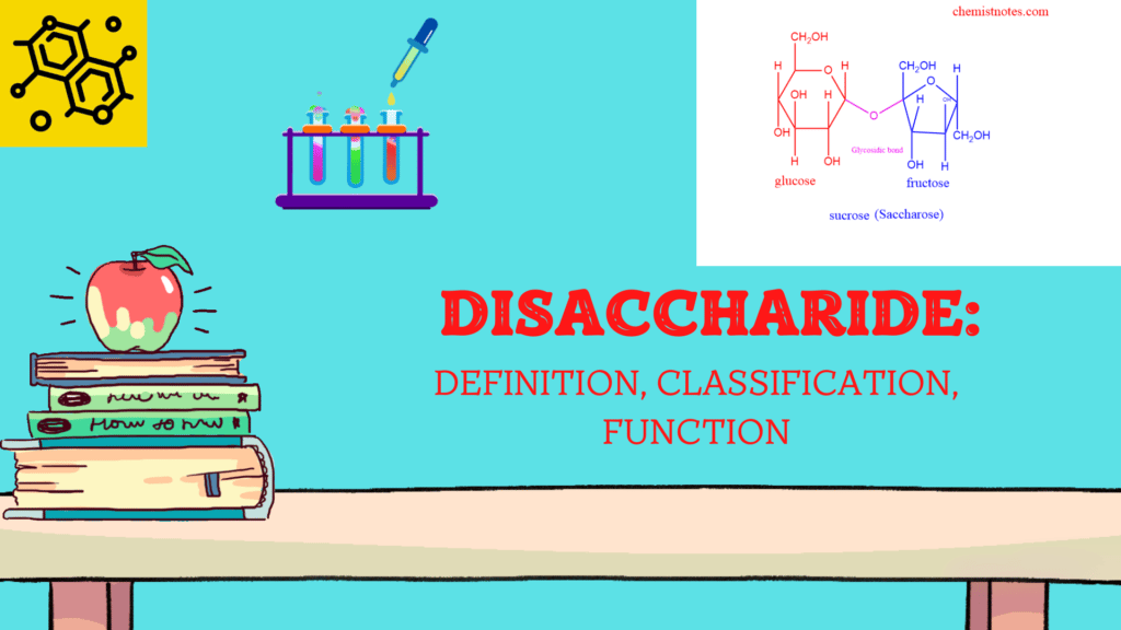 Disaccharide: definition, classification, function