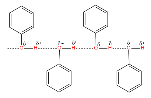 intermolecular hydrogen bonding