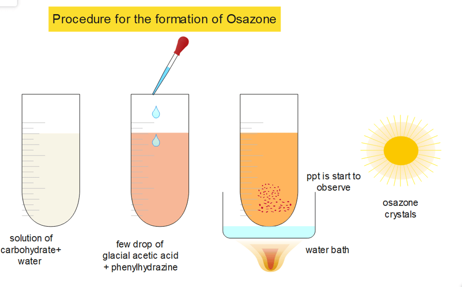 osazone formation procedure