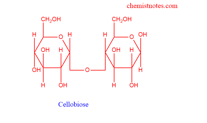 structure of cellobiose