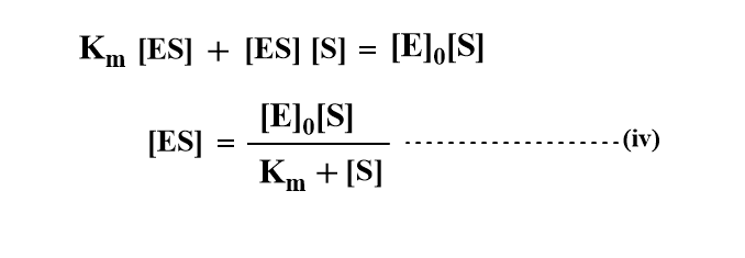 michaelis-menten equation
