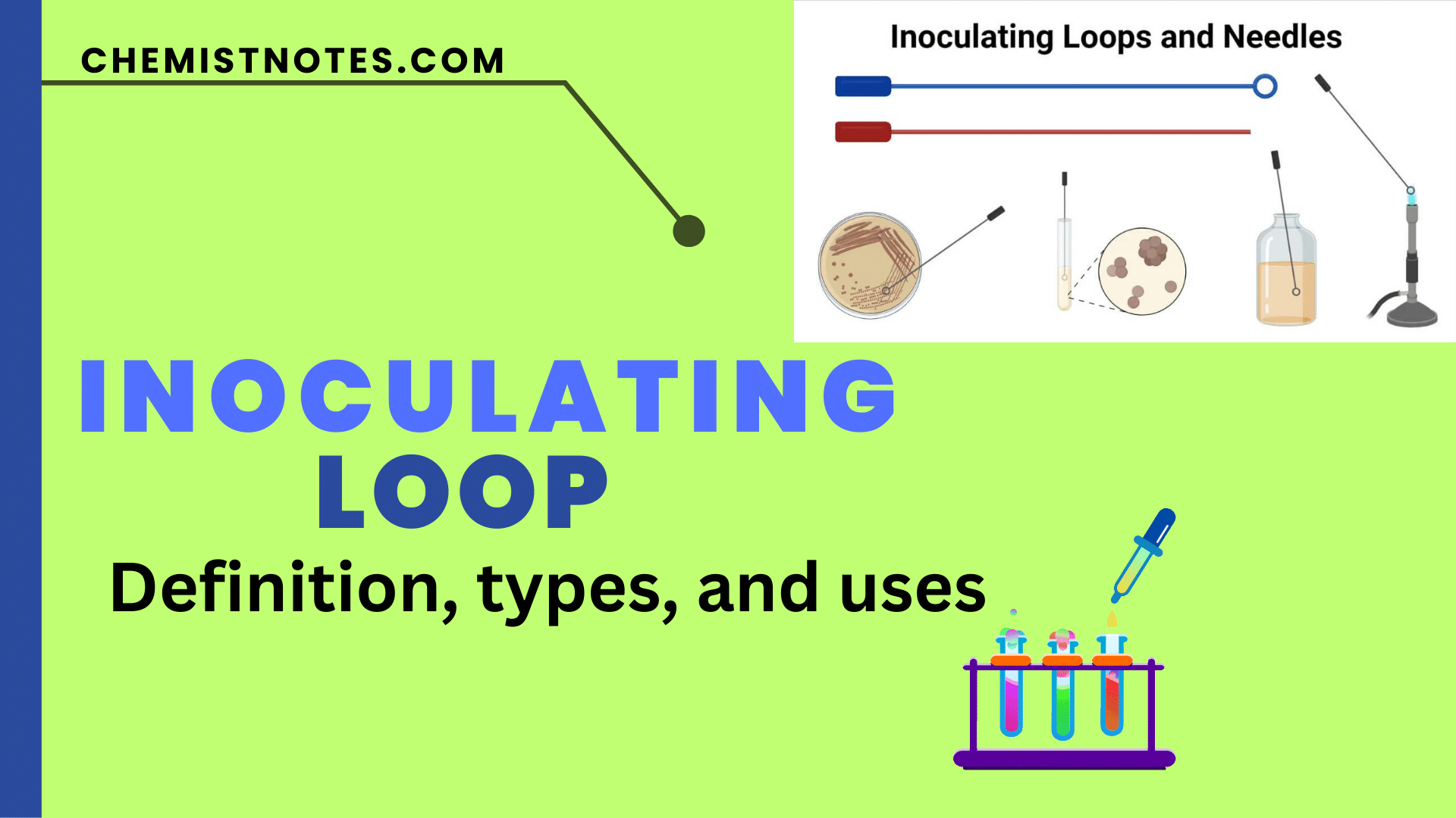 Inoculating Loops And Needles- Principle, Parts, Types,, 59% OFF