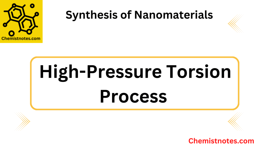 High-pressure torsion