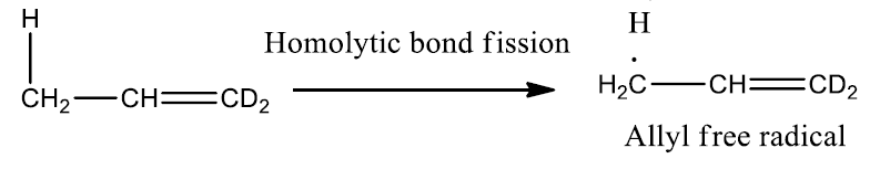 homolytic bond fission