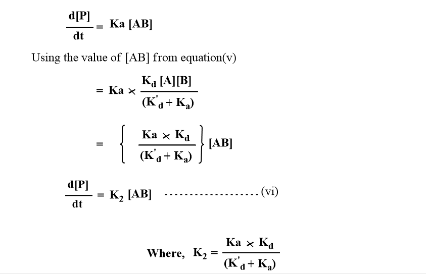 diffusion controlled reaction equation