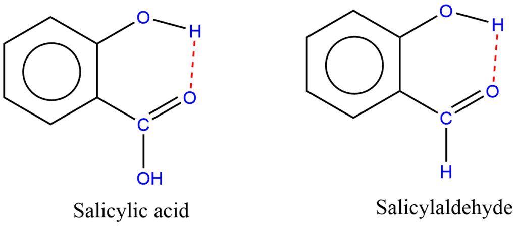 Intramolecular Hydrogen bonding