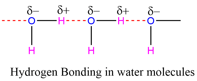 Hydrogen bonding in water