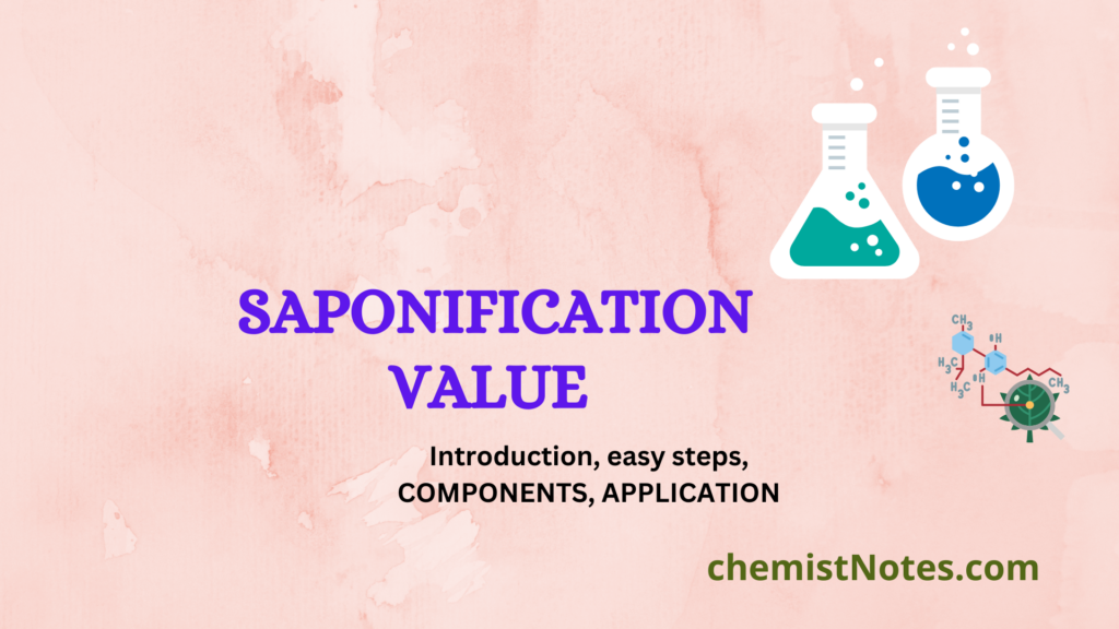 SAPONIFICATION VALUE