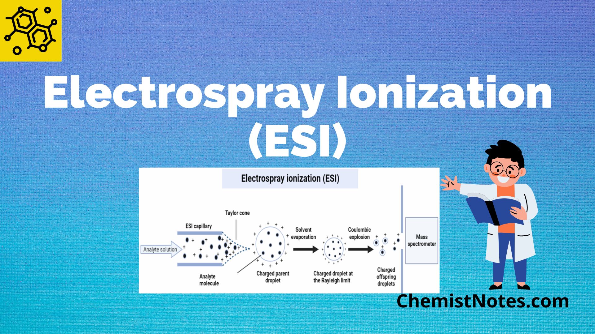 Electrospray Ionization(ESI): Simple Principle, Working Mechanism, 4 ...