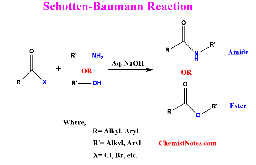 Schotten Baumann reaction