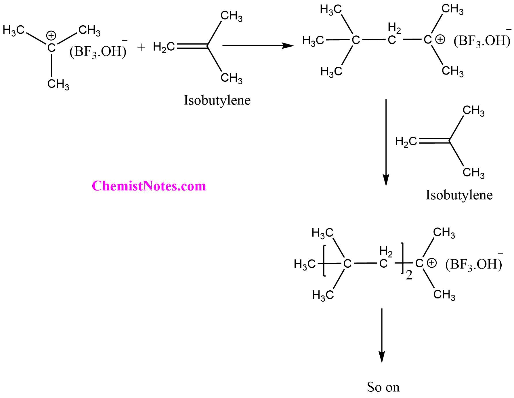 propagation cationic polymerization