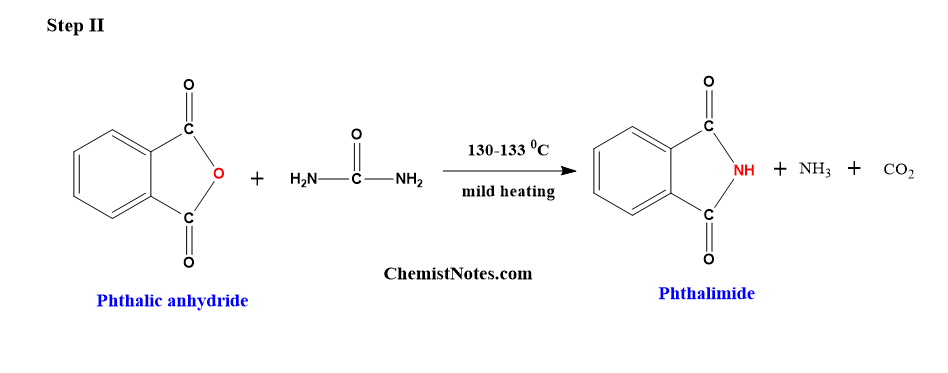 Preparation of Phthalimide from Phthalic acid by two step synthesis